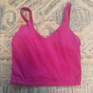 Sonic pink lululemon align tank